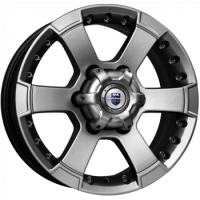 K&K M56 7x16 6*139.7 ET38 DIA92.5 Дарк платинум Литой