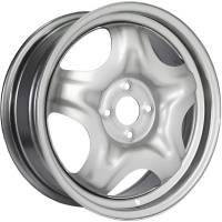 ТЗСК Lada Vesta 6.5x16 4*100 ET50 DIA60.1 Silver Штампованный
