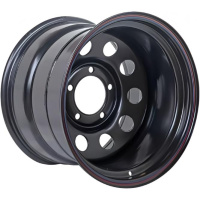 Off Road Wheels Toyota Land Cruiser 100/105 8x16 5*150 ET-3 DIA113.1 Black Штампованный