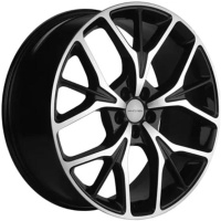 Khomen KHW 2012 8x20 5*114.3 ET40 DIA64.1 Black-FP Литой Khomen KHW 2012 8x20 5*114.3 ET40 DIA64.1 Black-FP Литой