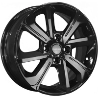 Khomen KHW 1501 6x15 4*100 ET50 DIA60.1 Black Литой Khomen KHW 1501 6x15 4*100 ET50 DIA60.1 Black Литой