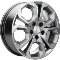 Khomen KHW 1711 6.5x17 5*114.3 ET50 DIA67.1 G-Silver Литой
