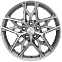 Khomen KHW 1709 7x17 5*114.3 ET50 DIA67.1 Gray-FP Литой