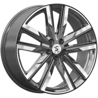 K&K КР014 8x20 5*108 ET39 DIA60.1 Diamond gloss graphite Литой