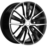 Khomen KHW 1807 8x18 5*108 ET46 DIA63.3 Black-FP Литой Khomen KHW 1807 8x18 5*108 ET46 DIA63.3 Black-FP Литой
