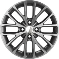 Khomen KHW 1506 6x15 4*100 ET46 DIA54.1 Gray-FP Литой