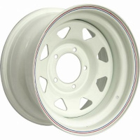Off Road Wheels УАЗ 7x16 5*139.7 ET20 DIA110.1 White Штампованный