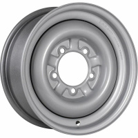 Accuride УАЗ-450 6x15 5*139.7 ET22 DIA108.6 Silver Штампованный