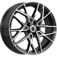 K&K Вудроф 7x18 5*114.3 ET45 DIA66.1 Алмаз черный Литой