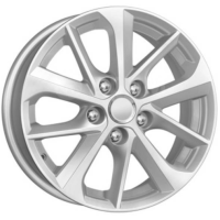 Khomen KHW 1611 6.5x16 5*114.3 ET44 DIA67.1 Silver-FP Литой