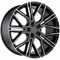 Khomen KHW 2101 9.5x21 5*120 ET49 DIA72.6 Black-FP Литой