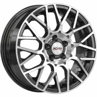 X'trike X-132 6x15 4*100 ET46 DIA60.1 BKFP Литой X'trike X-132 6x15 4*100 ET46 DIA60.1 BKFP Литой