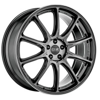 OZ Hyper XT HLT 9x21 5*112 ET37 DIA79 Star Graphite Diamond Lip Литой