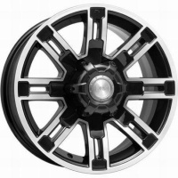 K&K Полюс 7.5x16 6*139.7 ET30 DIA67.1 Алмаз черный Литой