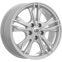 Wheels UP UP103 6.5x16 5*108 ET47 DIA63.3 Silver Classic Литой Wheels UP UP103 6.5x16 5*108 ET47 DIA63.3 Silver Classic Литой