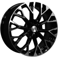 Khomen KHW 1718 7x17 5*114.3 ET47 DIA66.1 Black-FP Литой Khomen KHW 1718 7x17 5*114.3 ET47 DIA66.1 Black-FP Литой