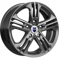 K&K Trinity 6x15 5*100 ET38 DIA57.1 Дарк платинум Литой