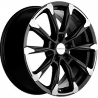 Khomen KHW 1808 7.5x18 5*108 ET35 DIA65.1 Black-FP Литой Khomen KHW 1808 7.5x18 5*108 ET35 DIA65.1 Black-FP Литой