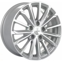 Khomen KHW 1611 6.5x16 5*114.3 ET45 DIA67.1 F-Silver-FP Литой