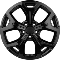 Khomen KHW 1715 7x17 5*110 ET46 DIA63.3 Black Литой