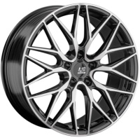 LS FlowForming RC70 8.5x19 5*108 ET30 DIA65.1 BKF Литой