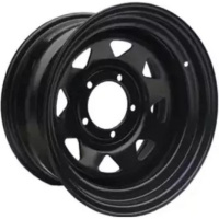 Off Road Wheels УАЗ 10x15 5*139.7 ET-44 DIA110.1 Black Штампованный