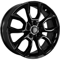 Khomen KHW 1713 7x17 5*114.3 ET45 DIA60.1 Black Литой