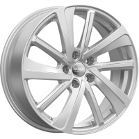 K&K KC1111 7x18 5*114.3 ET34 DIA66.6 Сильвер Литой