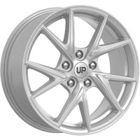 Wheels UP UP105 7x17 5*112 ET40 DIA57.1 Silver Classic Литой