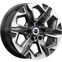 K&K Тейт 7.5x17 6*139.7 ET38 DIA67.1 Алмаз черный Литой K&K Тейт 7.5x17 6*139.7 ET38 DIA67.1 Алмаз черный Литой