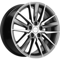 Khomen KHW 1807 8x18 5*108 ET47 DIA60.1 Gray-FP Литой Khomen KHW 1807 8x18 5*108 ET47 DIA60.1 Gray-FP Литой