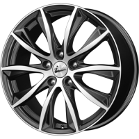 iFree Кazaнтип 7.5x18 5*105 ET38 DIA56.6 Блэк Джек Литой