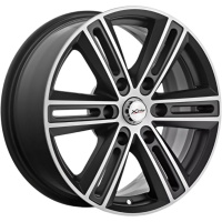 X'trike X-124 7.5x17 6*139.7 ET36 DIA100.1 BKM/FP Литой