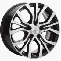 Khomen KHW 1608 6.5x16 5*108 ET45 DIA60.1 Black-FP Литой