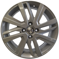 Khomen KHW 1609 6x16 4*100 ET50 DIA60.1 Gray-FP Литой