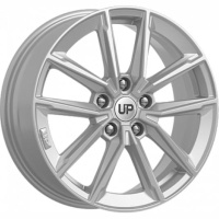 Wheels UP UP104 6.5x17 5*114.3 ET40 DIA67.1 Silver Classic Литой