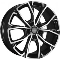 Khomen KHW 1907 7.5x19 5*114.3 ET40 DIA66.6 Black-FP Литой