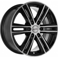 X'trike X-124 7.5x17 6*139.7 ET38 DIA67.1 BKFP Литой