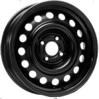 Trebl X40003 6x15 4*100 ET40 DIA56.6 Black Штампованный Trebl X40003 6x15 4*100 ET40 DIA56.6 Black Штампованный