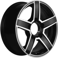 Khomen KHW 1614 6.5x16 5*139.7 ET40 DIA98.5 Black-FP Литой Khomen KHW 1614 6.5x16 5*139.7 ET40 DIA98.5 Black-FP Литой