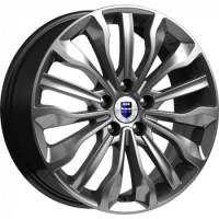 K&K Атакама 6.5x17 5*114.3 ET49 DIA67.1 Дарк платинум Литой