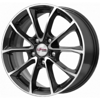 iFree Джет 6.5x16 5*114.3 ET50 DIA67.1 Блэк Джек Литой
