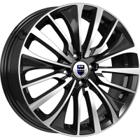 K&K Flanker 6.5x17 5*114.3 ET33 DIA67.1 Алмаз черный Литой