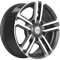 Khomen KHW 1602 6.5x16 5*139.7 ET35 DIA98.5 Gray-FP Литой Khomen KHW 1602 6.5x16 5*139.7 ET35 DIA98.5 Gray-FP Литой