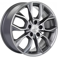 Khomen KHW 1713 7x17 5*114.3 ET48.5 DIA67.1 Gray Литой