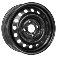 Trebl X40006 6x15 4*100 ET45 DIA56.6 Black Штампованный Trebl X40006 6x15 4*100 ET45 DIA56.6 Black Штампованный