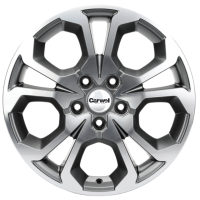 Khomen KHW 1711 6.5x17 5*114.3 ET50 DIA66.1 Gray-FP Литой