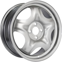 ТЗСК Lada Xray 6.5x16 4*100 ET41 DIA60.1 Silver Штампованный