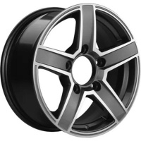 Khomen KHW 1614 6.5x16 5*139.7 ET35 DIA98.5 Gray-FP Литой