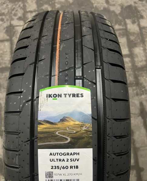 Ikon Tyres Autograph Ultra 2 SUV 235/60 R18 107W XL Ikon Tyres Autograph Ultra 2 SUV 235/60 R18 107W XL